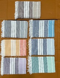 100% Cotton Foutah Towels with & Without Terry Backing Stock Offer # 3231