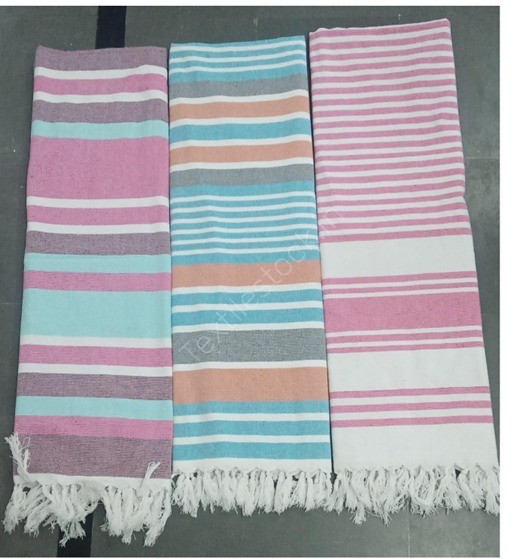 100% Cotton Foutah Towels with & Without Terry Backing Stock Offer # 3231
