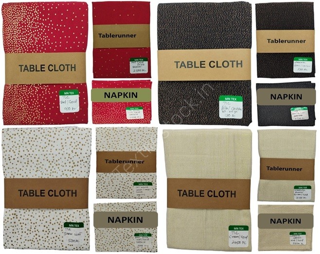 Offer#2929 X-Mas Table Linens Stock