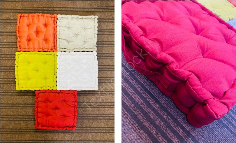 Offer# 2964 (A) Dupion Box Cushion Stock