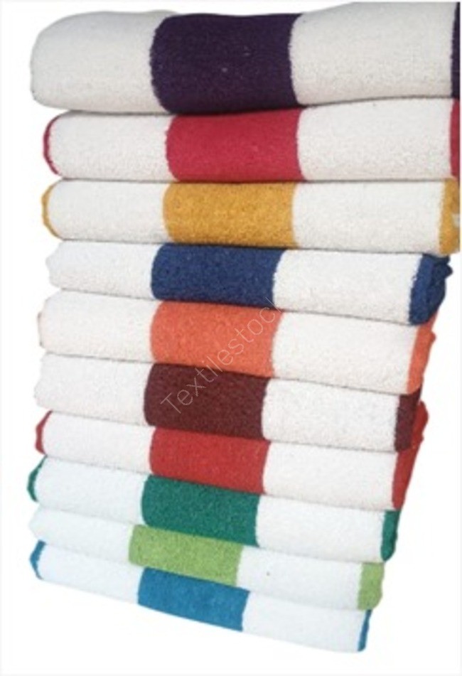 Cabana Stripe Terry  Bath Sheet Stock Offer # 3229