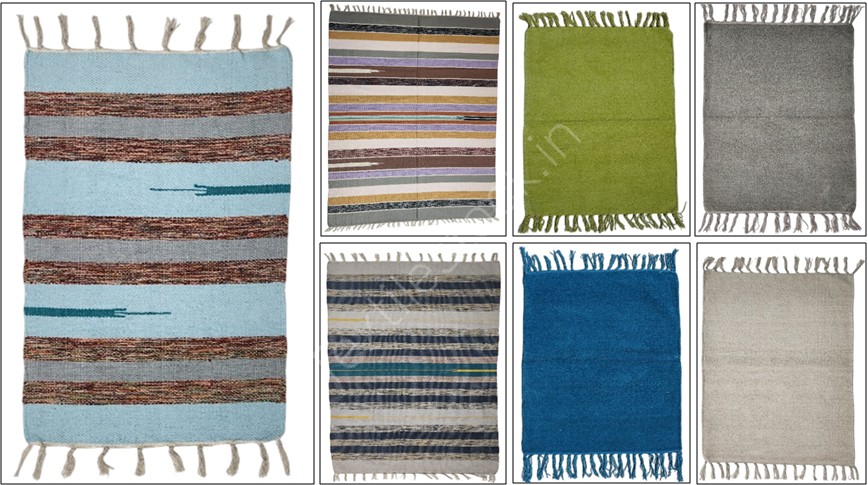 Offer # 3059- 3 X 40 HQ Cotton Chenille & Cut Shuttle Rugs