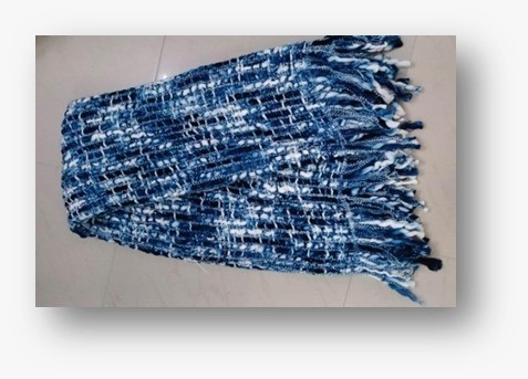 Designer Cotton Acrylic Blend Throws | Ready Stock & Export Surplus Offer# 3230