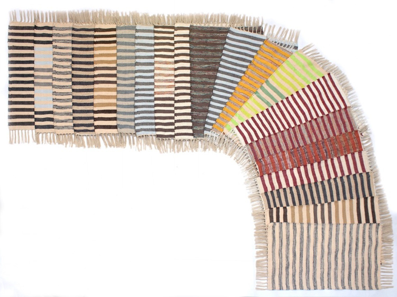 100% cotton Hand Woven Cotton Rug Stock Offer # 3233