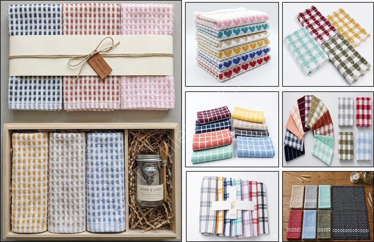 Cotton Terry Kitchen Towels Stock Offer # 3225