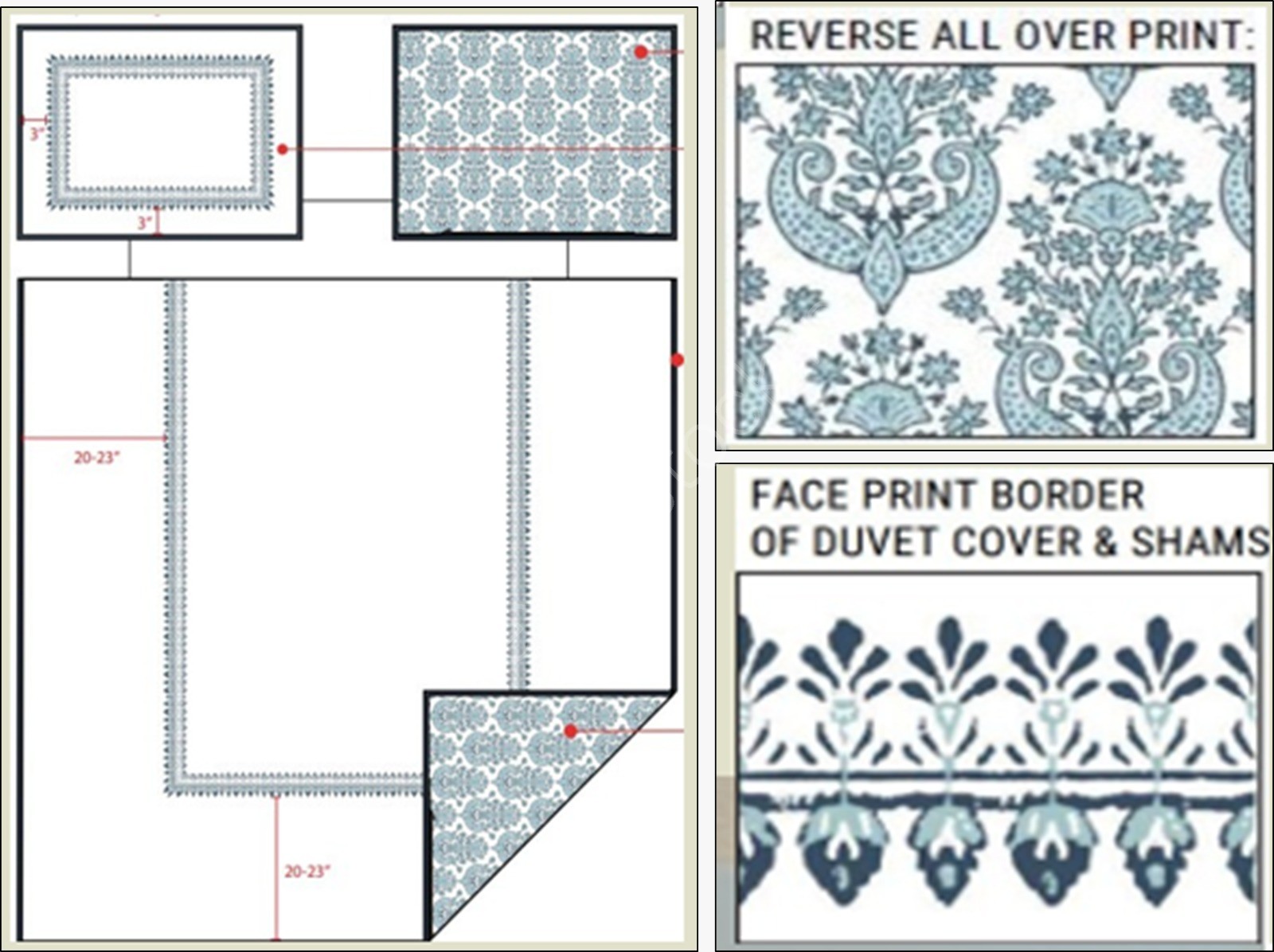 300TC Sateen Everly Ikat Border Duvet Cover & Sham Set Stock 300TC Sateen Everly Ikat Border Duvet Cover & Sham Offer# 3222