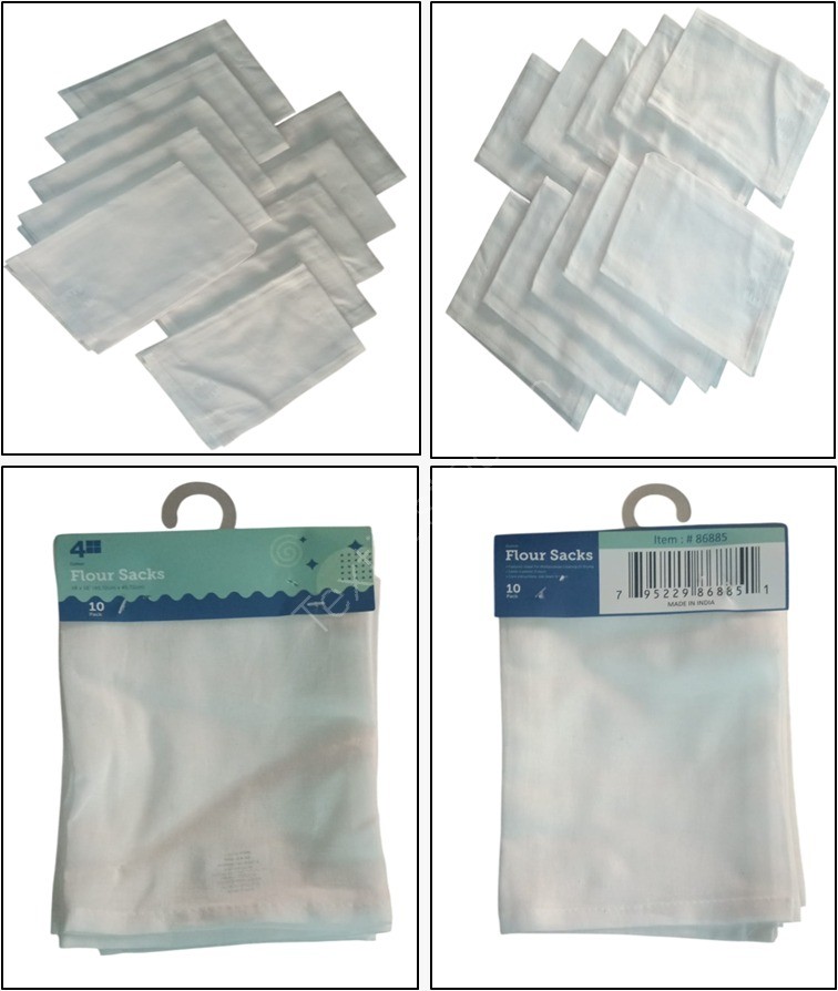 Offer #3128 Flour Sacks Set of 10 Stock