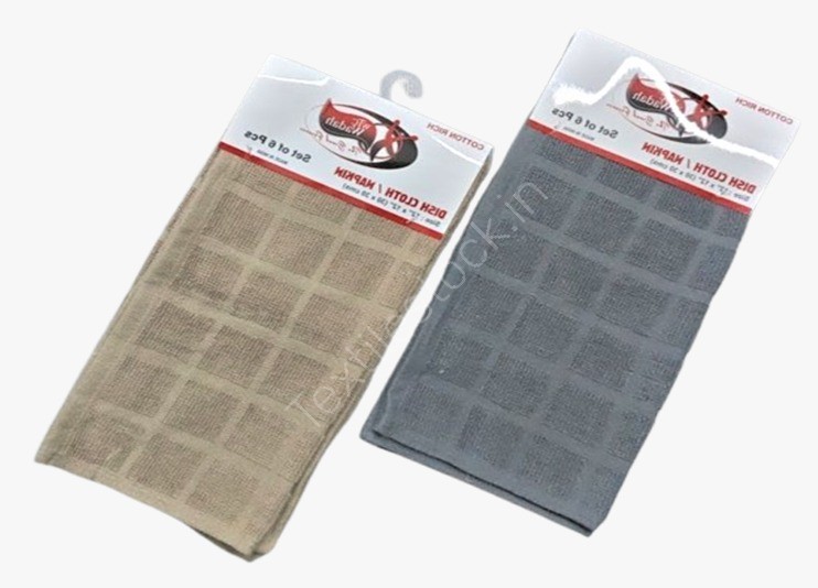 100% Cotton  Dish Cloth Set of 6 Stock Offer 3236