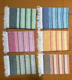 100% Cotton Foutah Towels with & Without Terry Backing Stock Offer # 3231